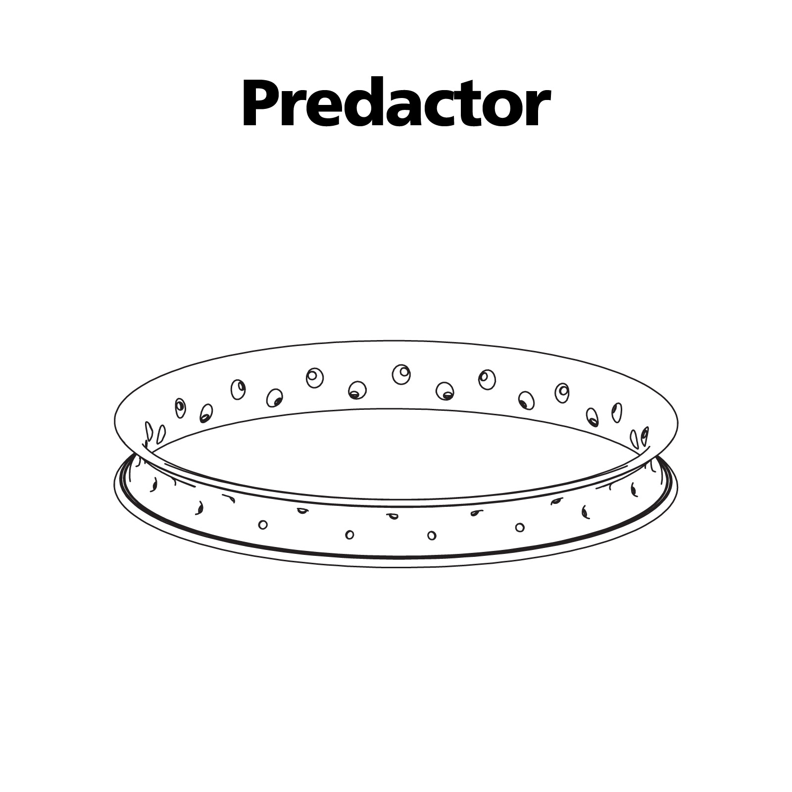 Desenho técnico - Aro Viper Predactor Dourado