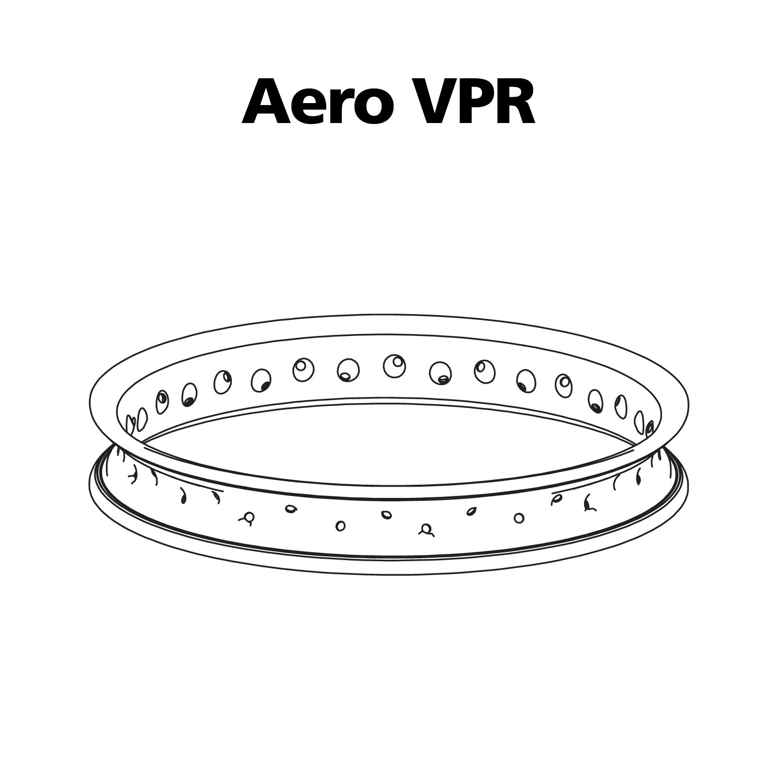 Desenho técnico - Aro Viper Aero VPR - Polido